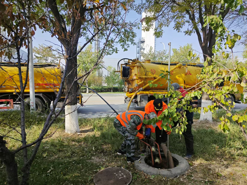 红山厂区管道清洗